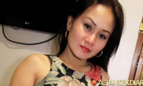 Jessica strips floral dress and sucks and rides cock