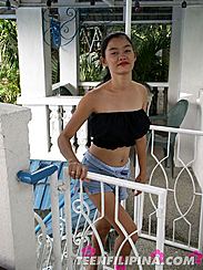 Big Tits Pinay Alma Chua Arrives On Balcony