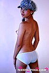 Looking Over Shoulder Wearing Panties Cute Ass