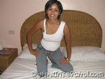 Kneeling On Bed