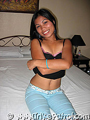 Filipina Sex Sitting On Bed