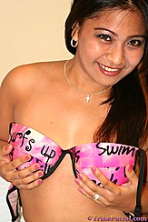 Removing Bra Cupping Breasts