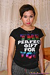 Nikki Dantis Cute Pixy Vivid Red Lips