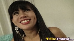 Long haired Stella sucking and riding cock