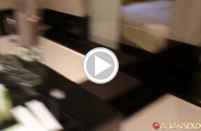 Charlotte face fucked on her knees and fucked doggy style