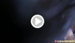 LBFM Kung on all fours sucking cock and fucked doggy style